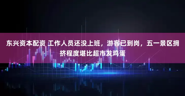 东兴资本配资 工作人员还没上班，游客已到岗，五一景区拥挤程度堪比超市发鸡蛋